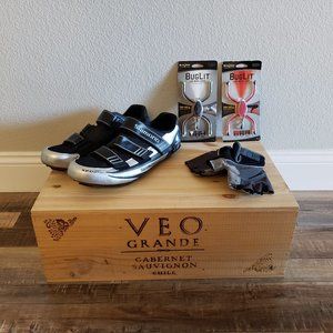 Shimano Road / Bike Cycling Shoes with Extras
